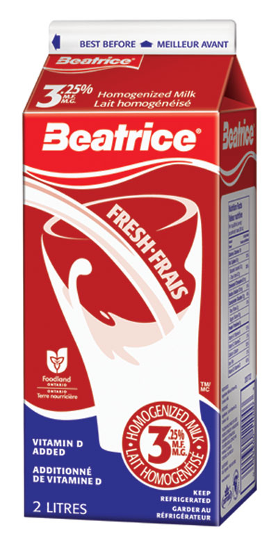 Beatrice - Homogenized Milk (2L)